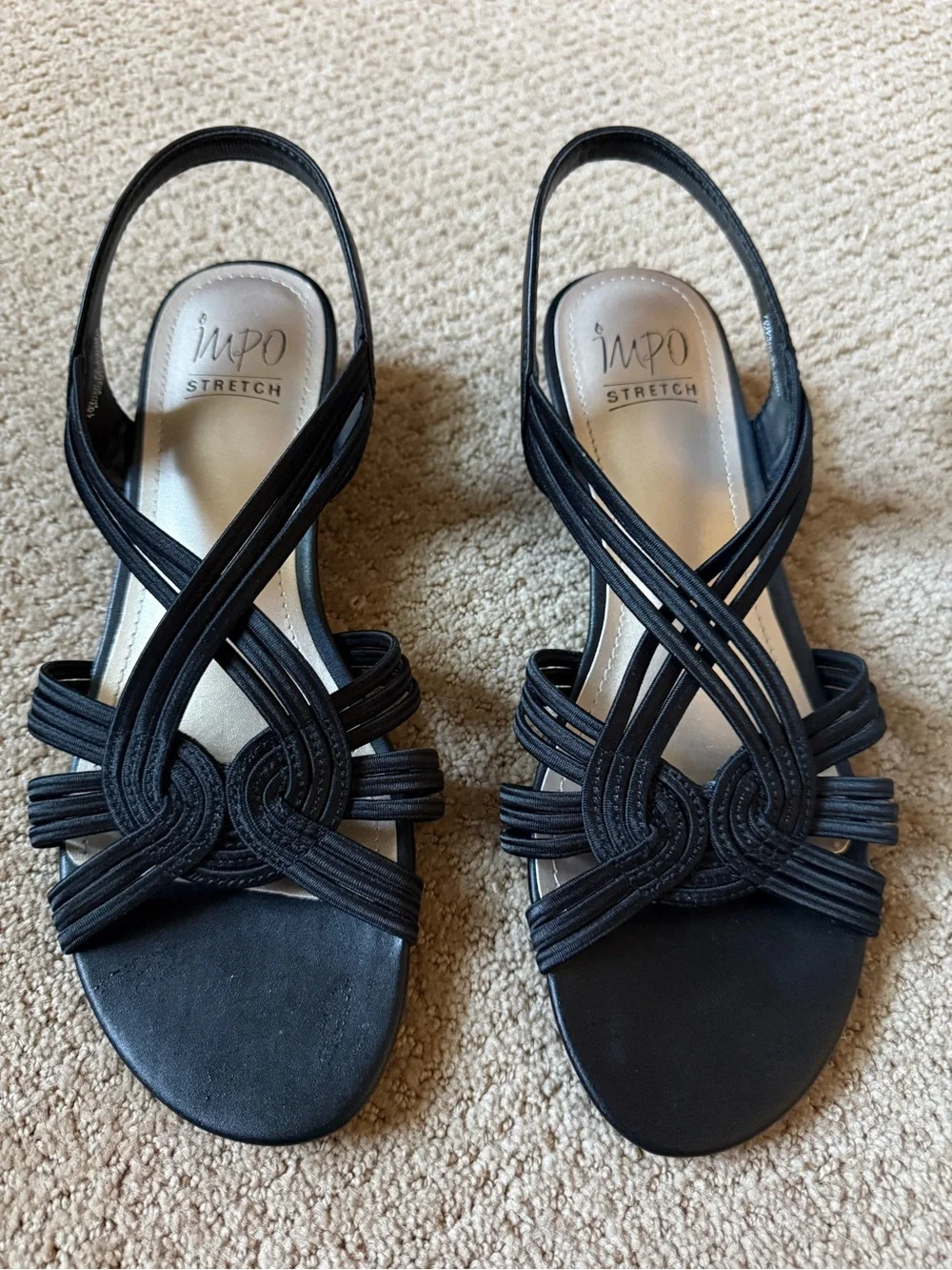 Impo Wedge Sandals - like new size 10W